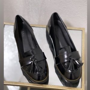Black Oxford shoes